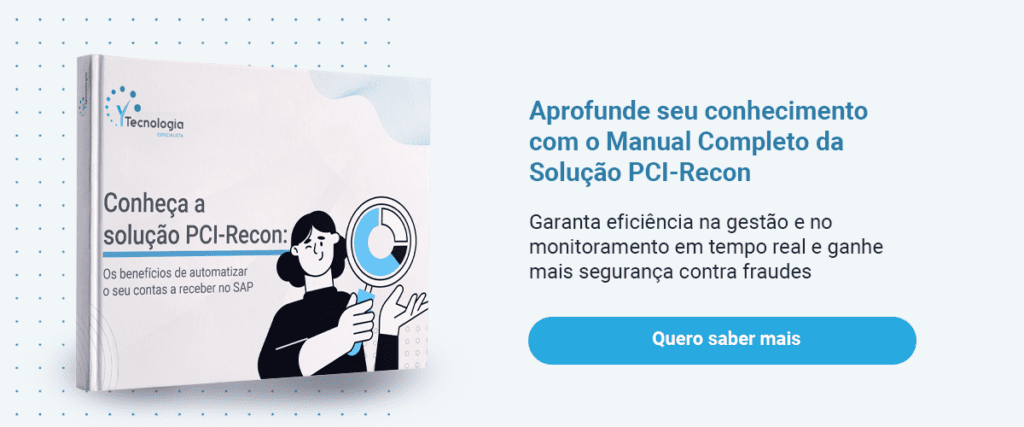 solução PCI-recon para conciliação de pagamentos