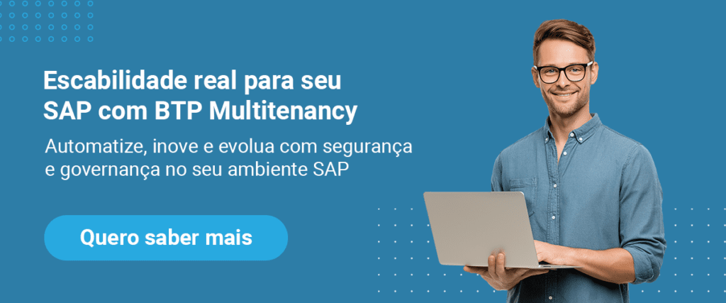 soluções sap btp com clean core
